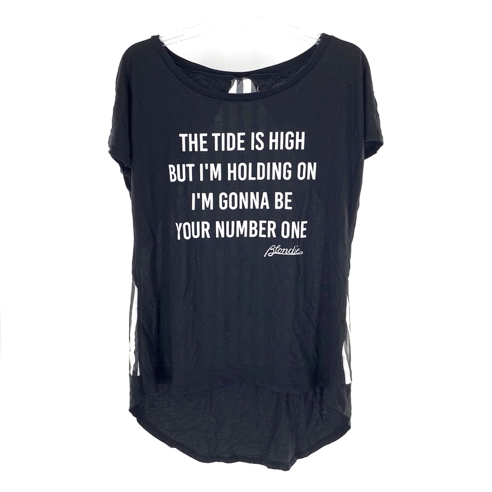 Lyric Culture Blondie “The Tide is High” Top